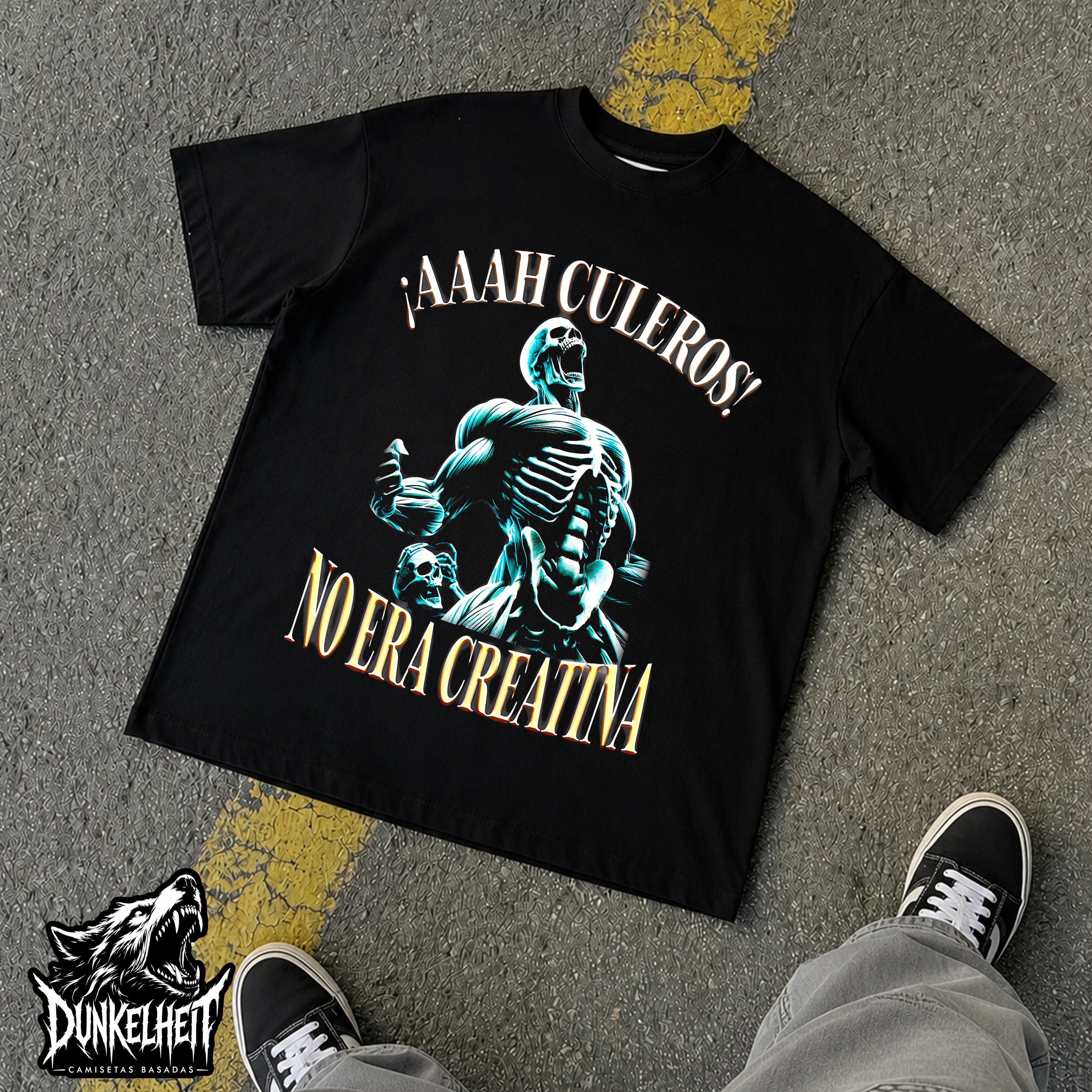 ¡AAAH culeros! No era creatina