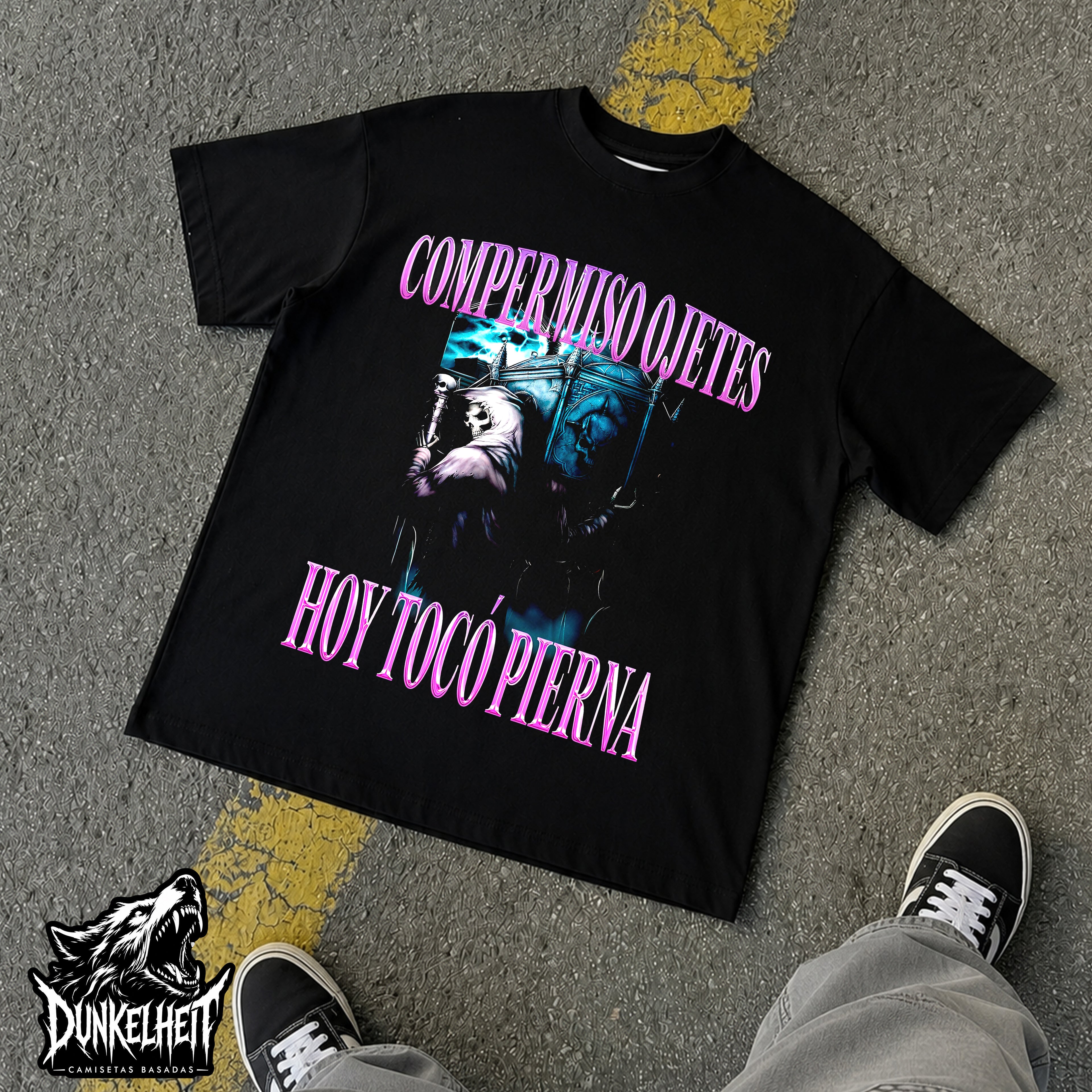Compermiso ojetes hoy tocó pierna