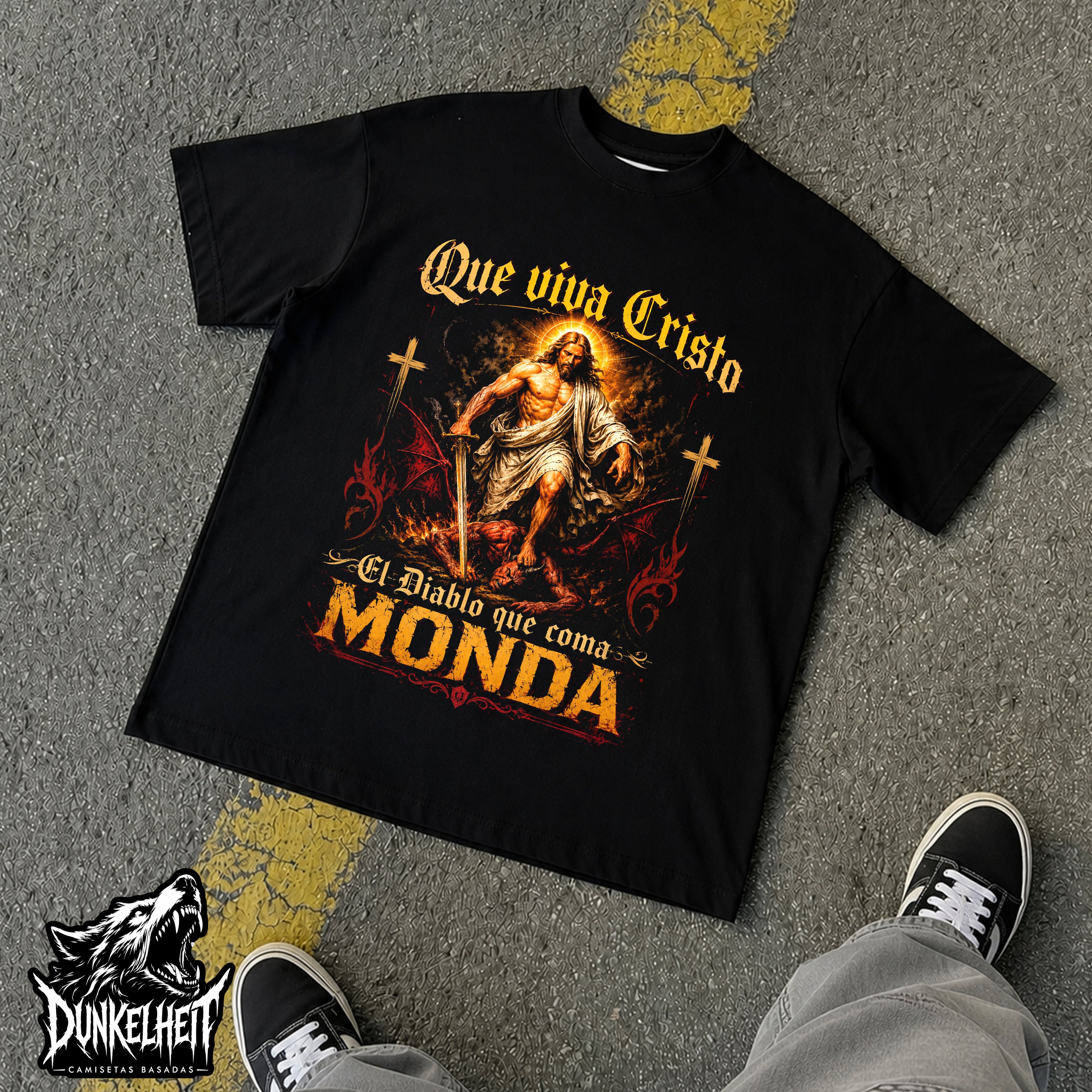 Que viva Cristo el diablo que coma monda