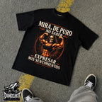 Mira de puro no saber expresar mis sentimientos