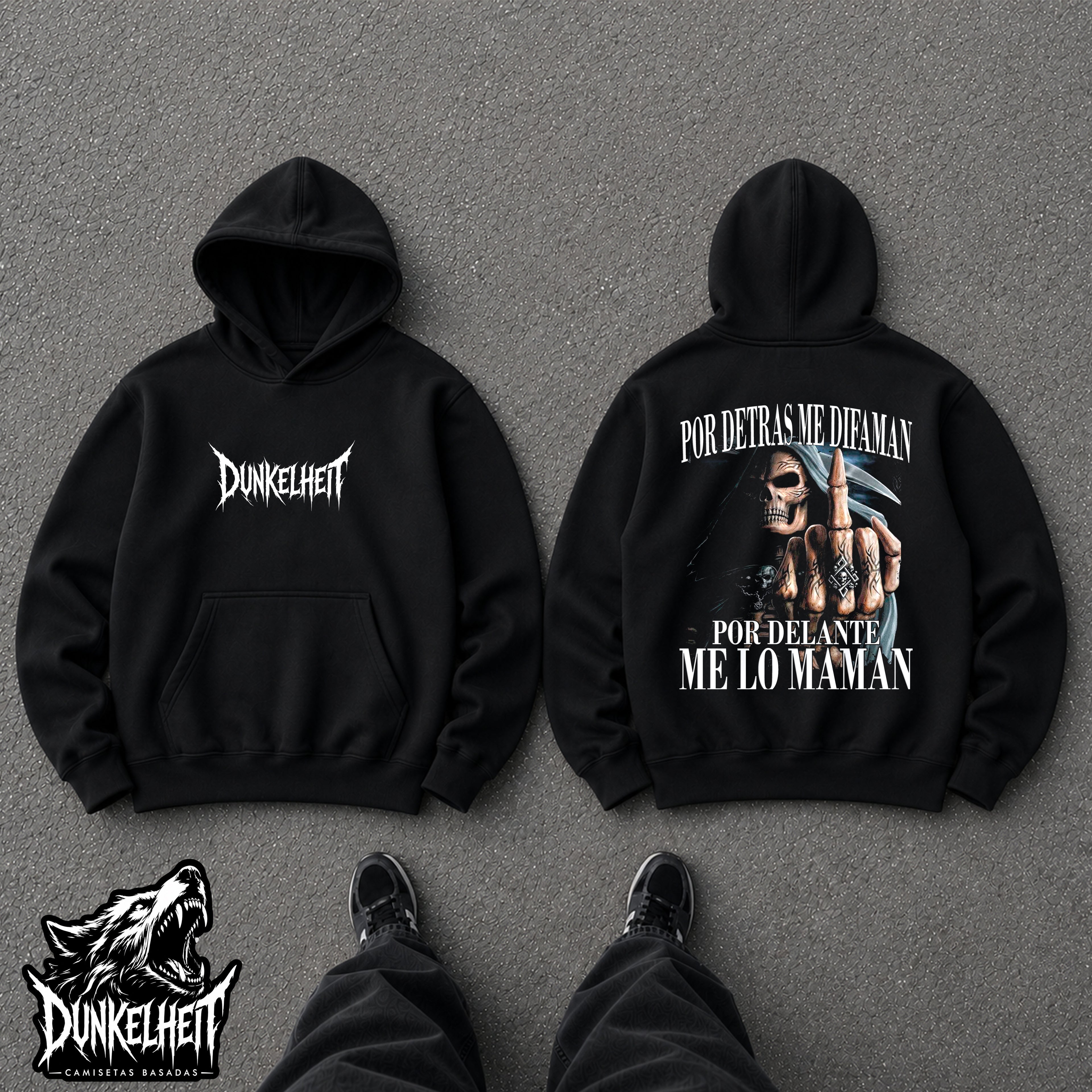 Por detrás me difaman por delante me la maman