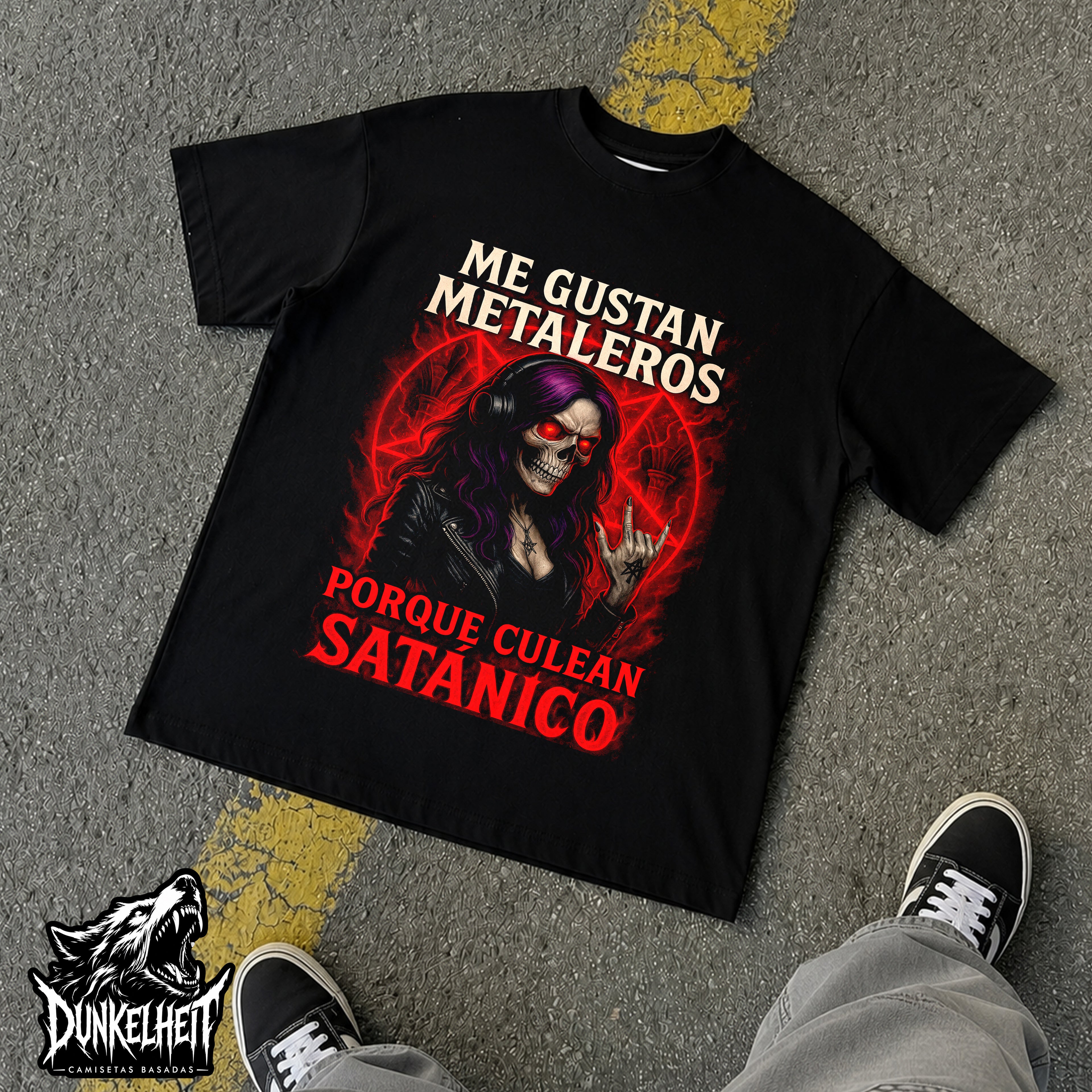 Me gustan metaleros porque culean satanico