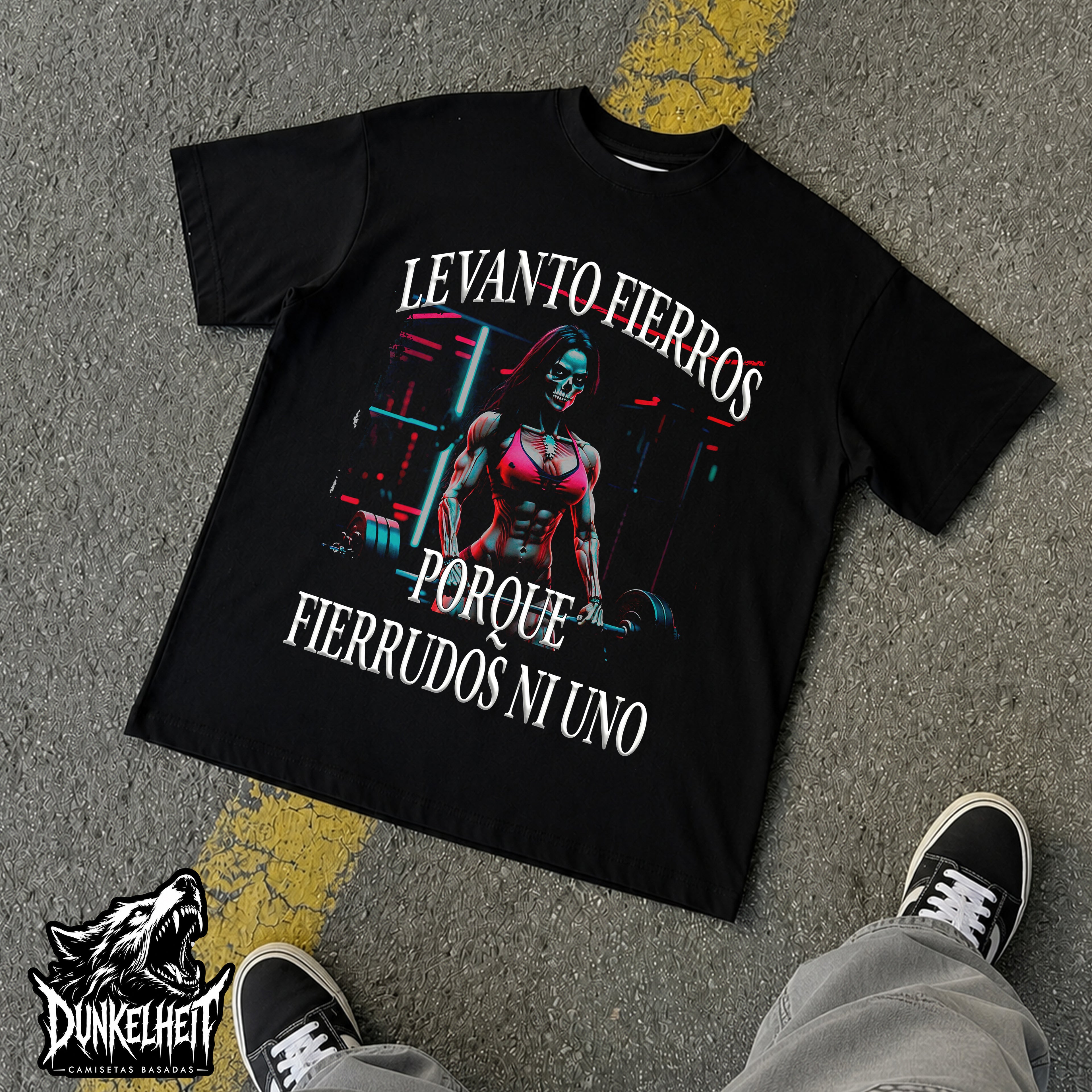 Levanto fierros porque fierrudos ni uno