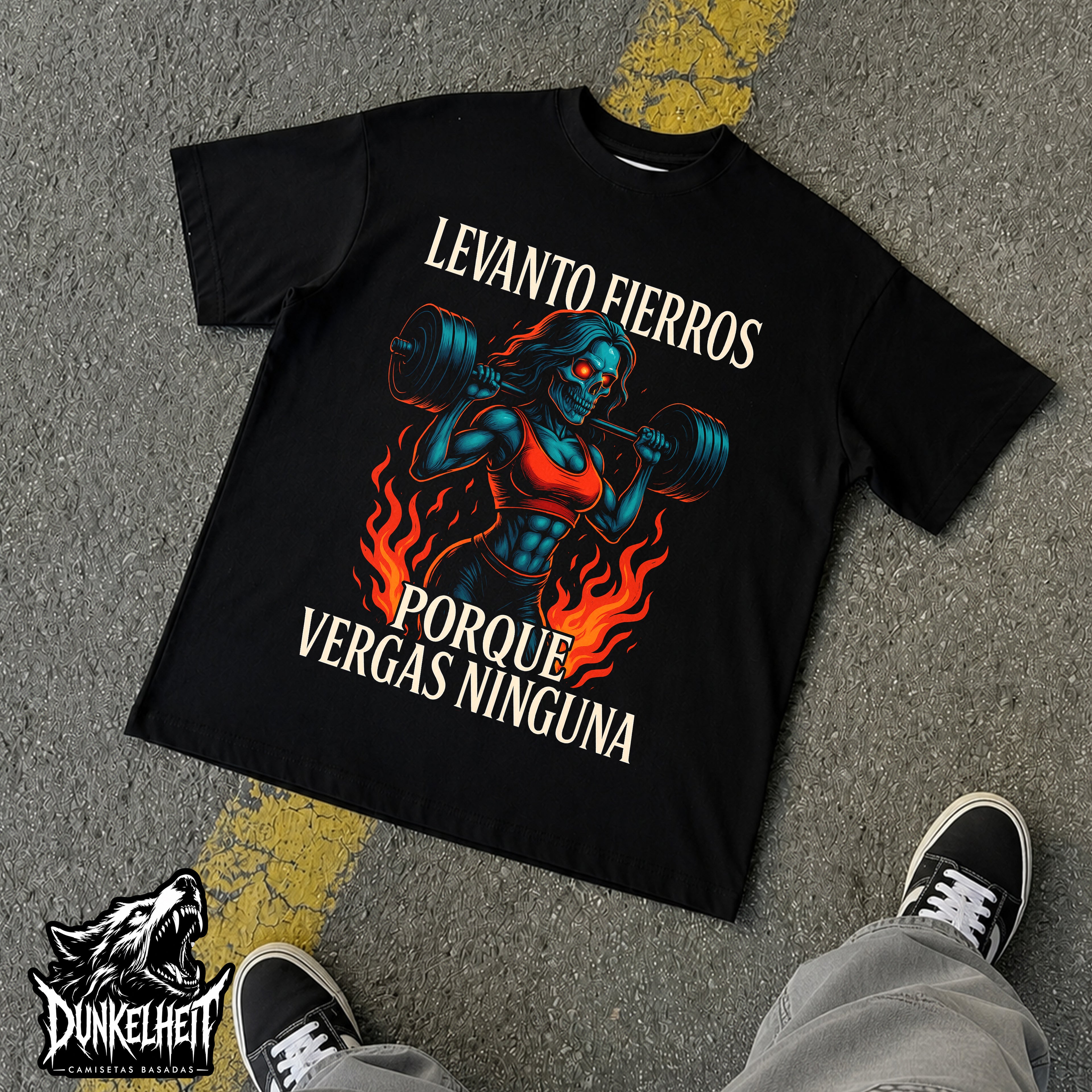 Levanto fierros porque vergas ni una