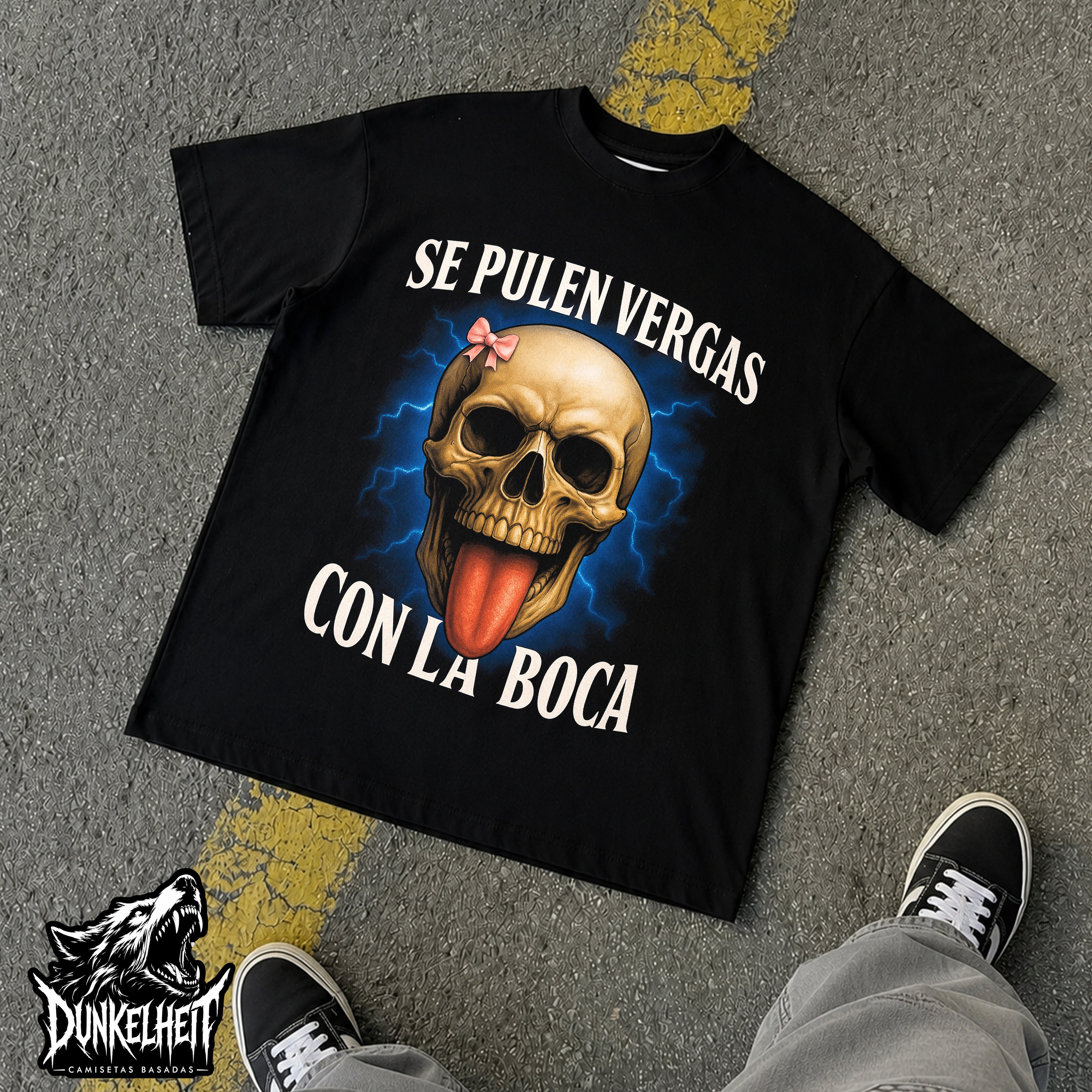 Se pulen vergas con la boca
