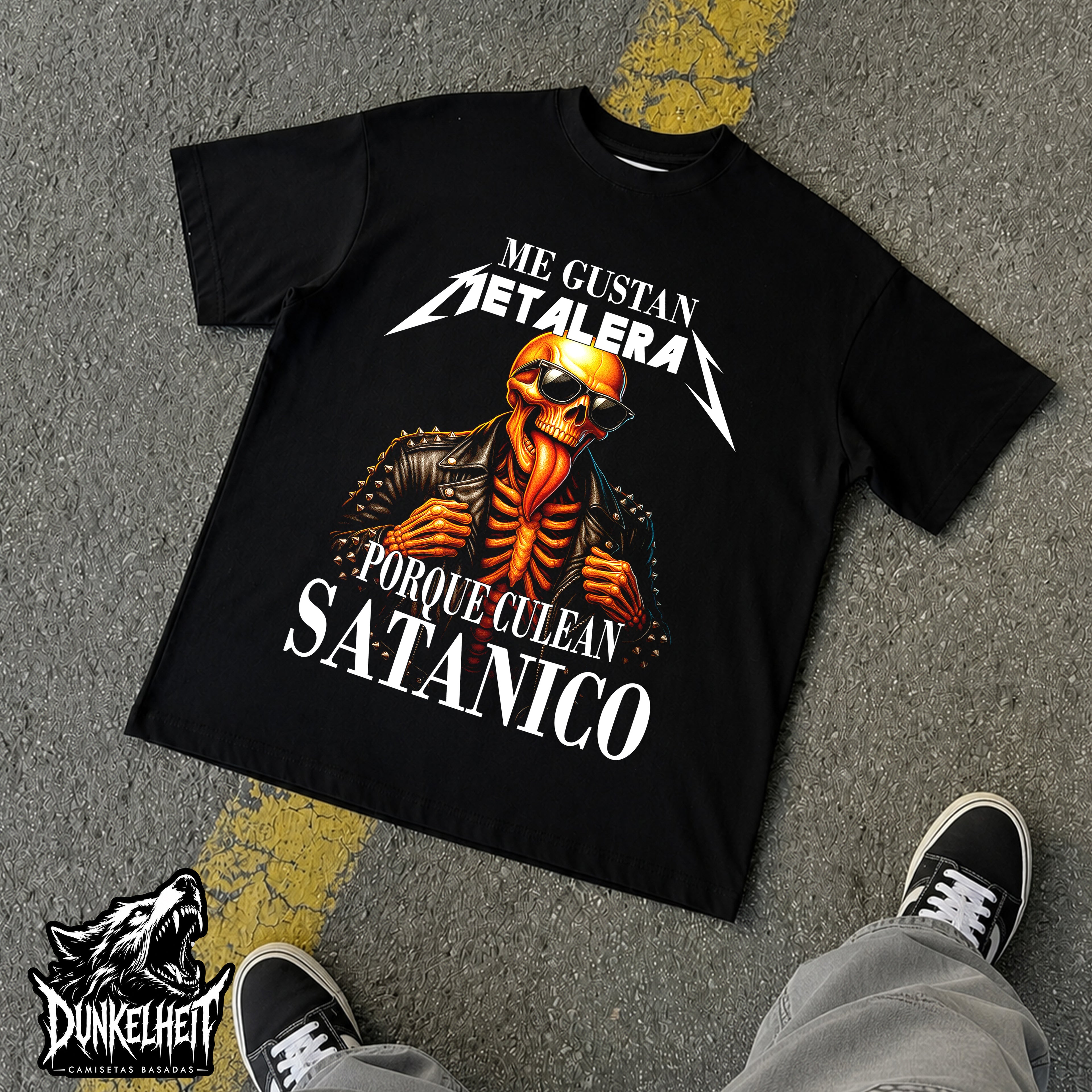 Me gustan metaleras porque culean satanico