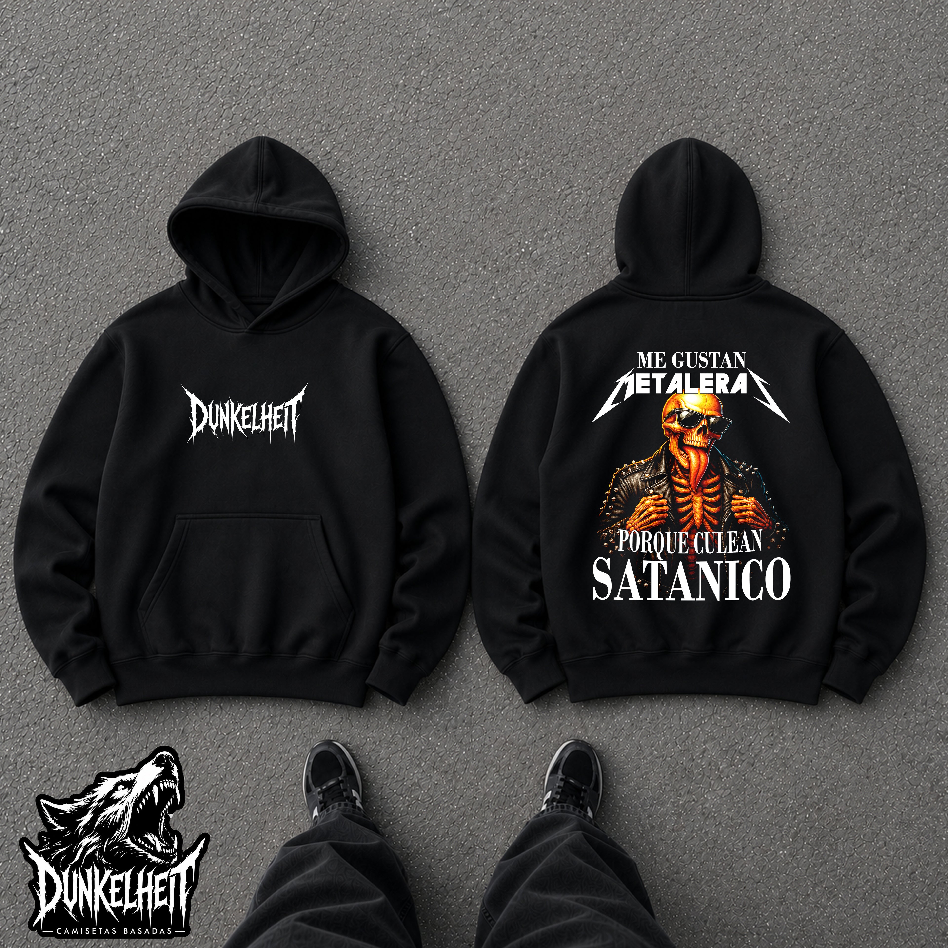 Me gustan metaleras porque culean satanico