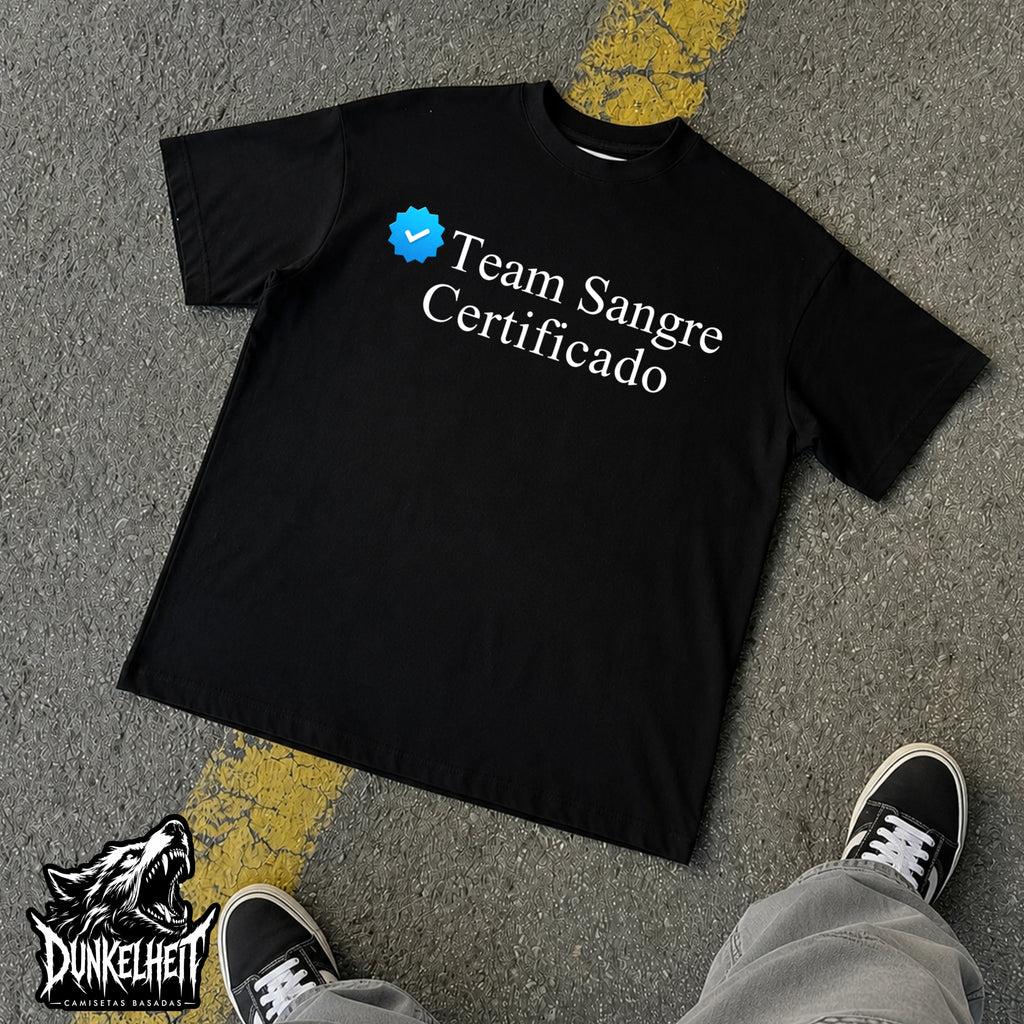 Team sangre certificado