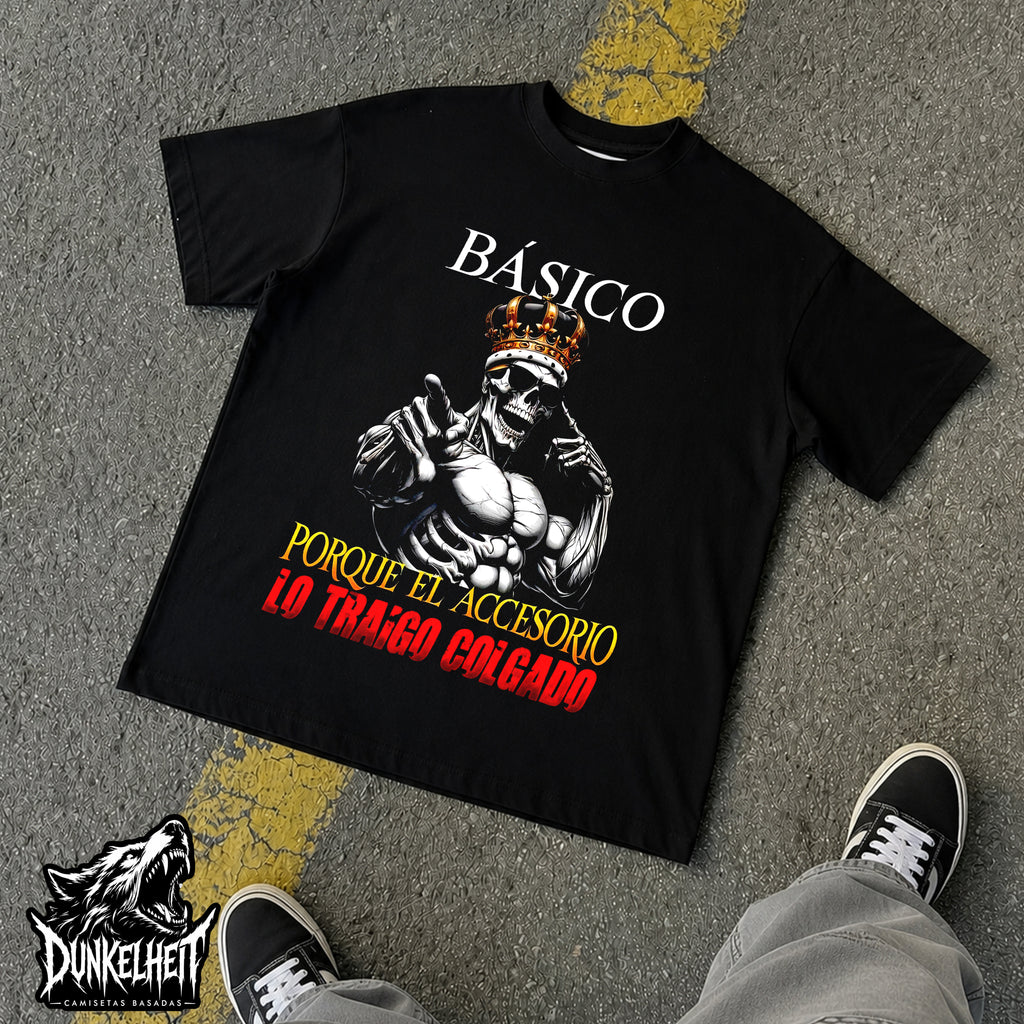 Básico porque el accesorio lo tengo colgado