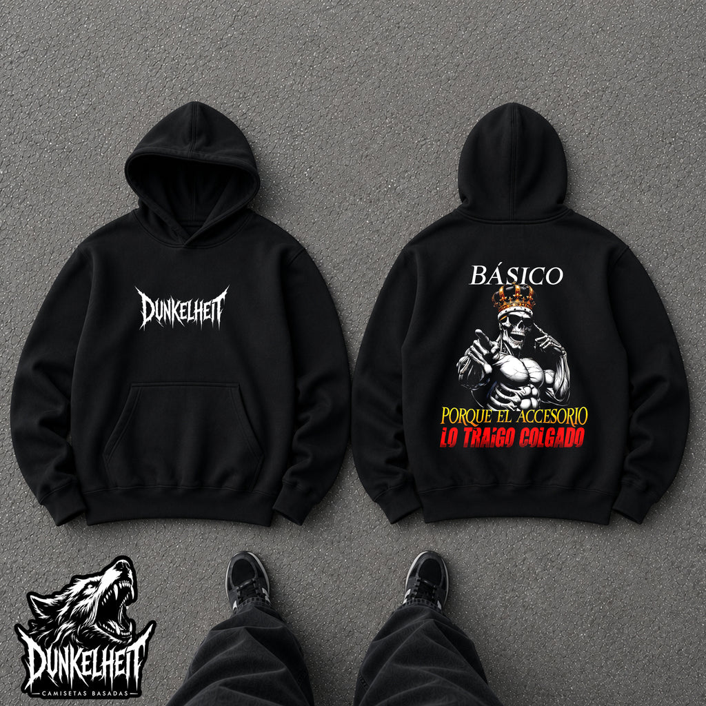 Básico porque el accesorio lo tengo colgado