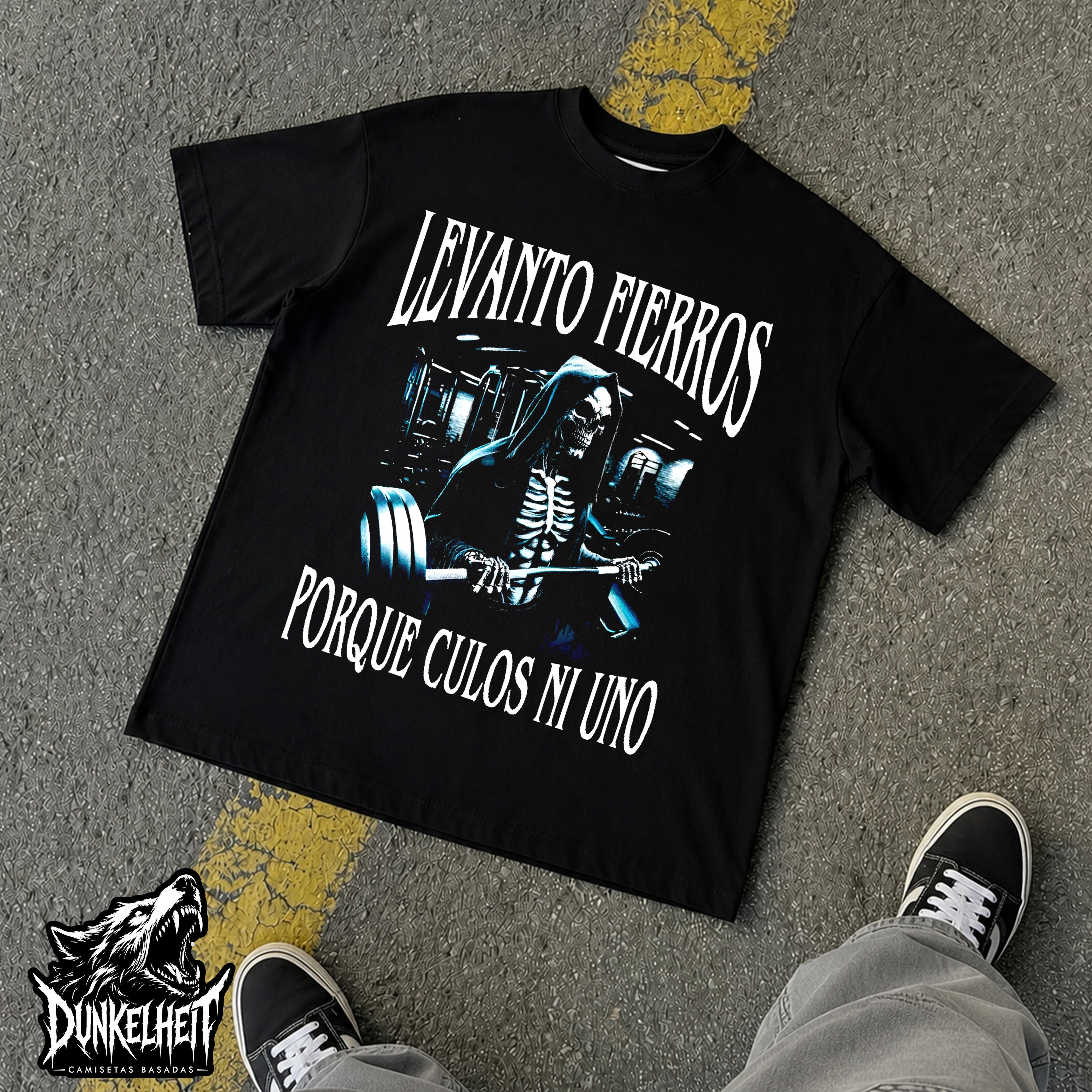 Levanto fierros porque culos ni uno